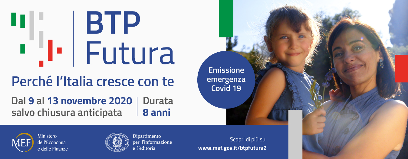 Btp Futura, il titolo di stato step up e 100% retail