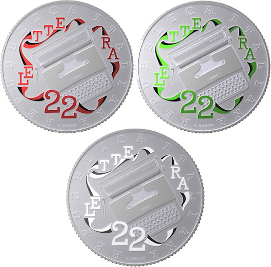 coin Olivetti lettera 22